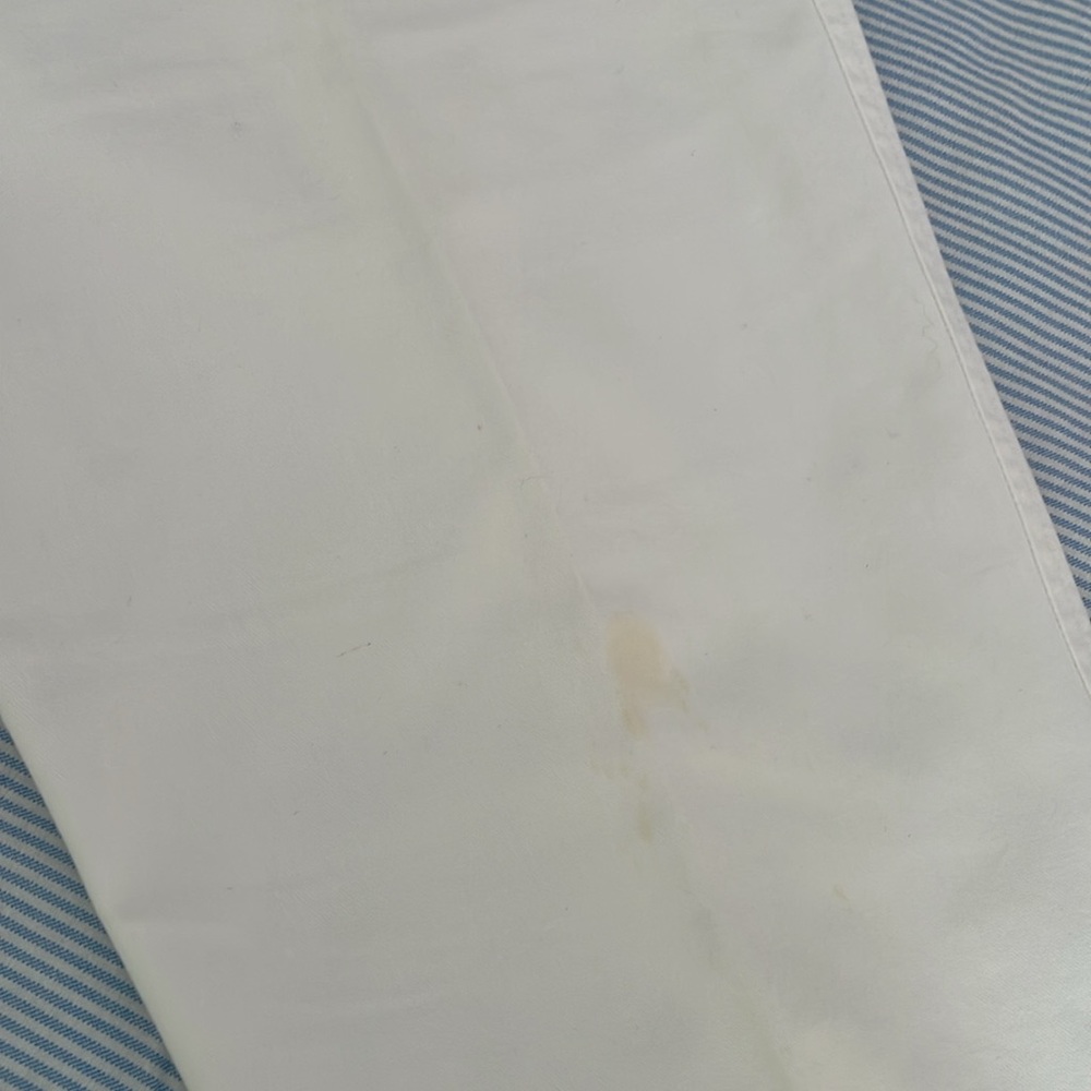 Ann Taylor White stretch chinos size 8P - Picture 8 of 13